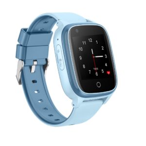4G GPS Kids Tracker Smart Watch - Blue with Take Off Sensor