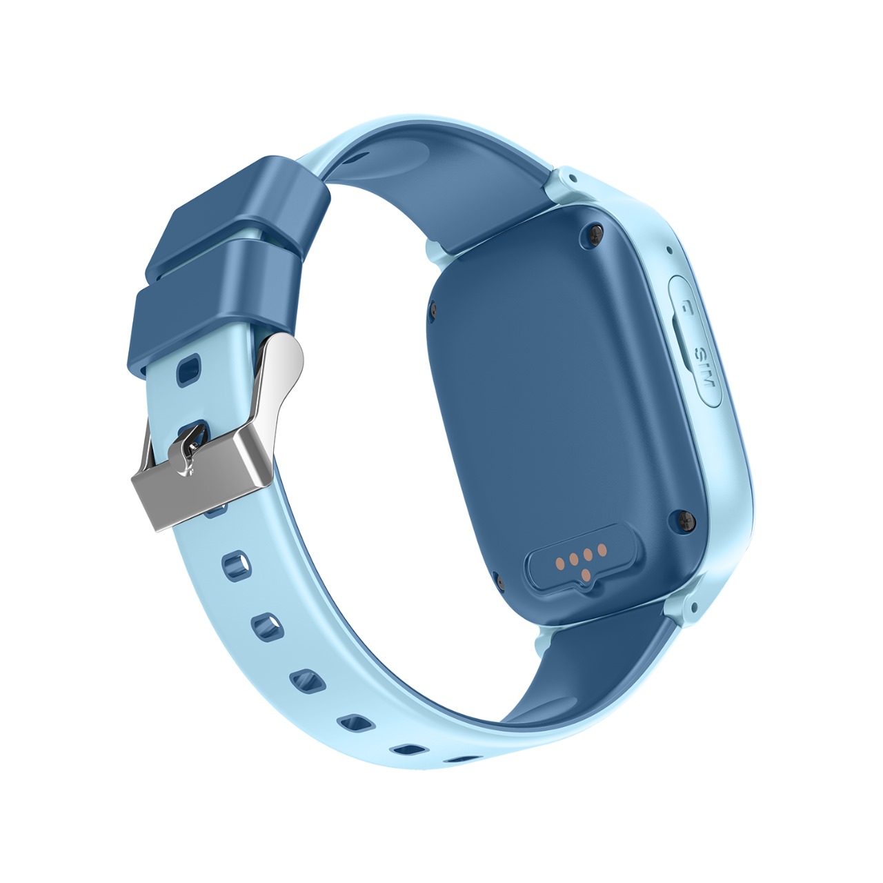 4G Waterproof Kids Children Security GPS Tracker Watch Blue - Image 2