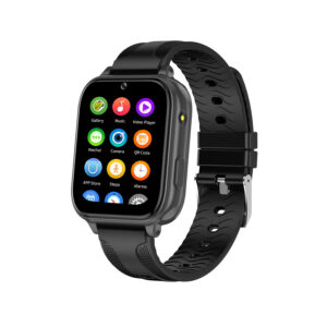 Large Screen 4G Teenagers Smart Watch GPS Tracker Black