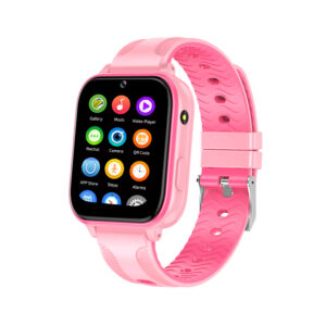 Large Screen 4G Teenagers Smart Watch GPS Tracker  Pink
