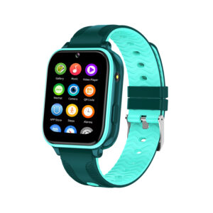 Large Screen 4G Teenagers Smart Watch GPS Tracker Green