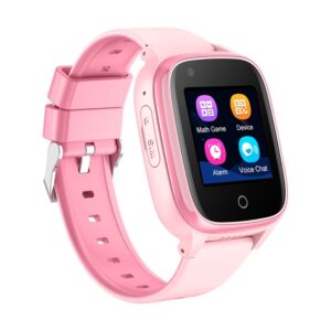 4G Waterproof Kids  Children Security GPS Tracker Watch Pink
